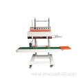 Vertical automatic large size bag sealer with continuous band sealing machine capacity 20kg